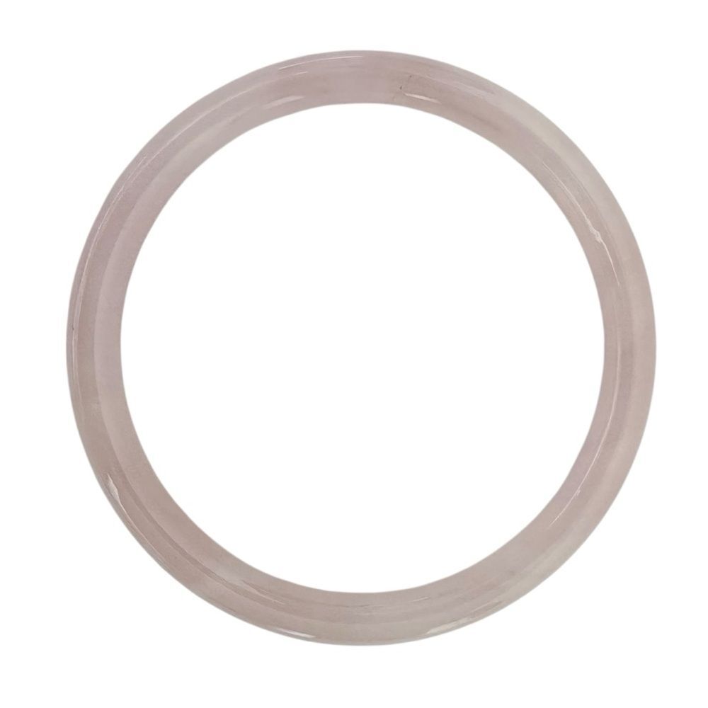 🆕Pink Jade Glass Bangle Bracelet